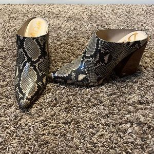 Sam Edelman Reverie 2 Snakeskin NWOT